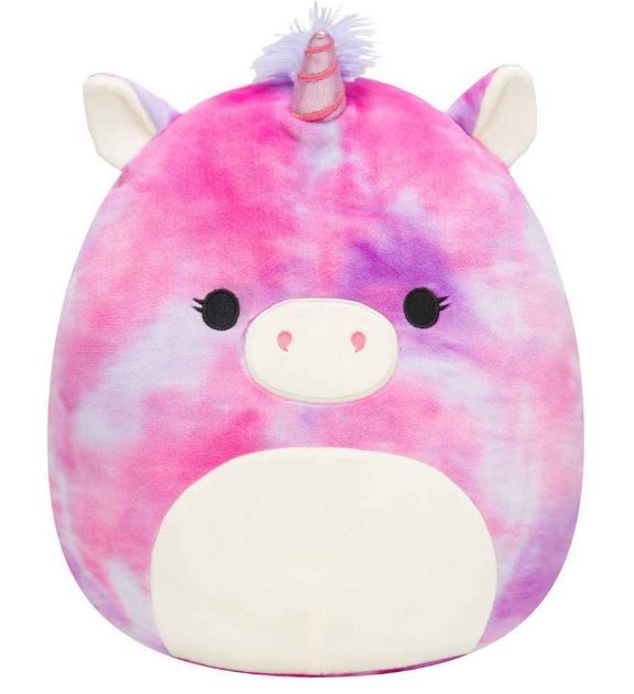 SQUISHMALLOWS -  12 INCH PLUSH - LOLA THE UNICORN - Toyworld Frankston