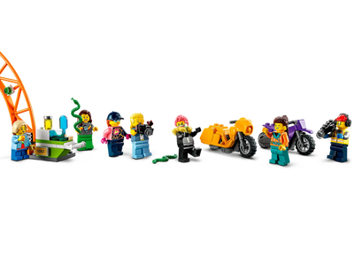 LEGO - CITY - 60339 DOUBLE LOOP STUNT ARENA - Toyworld Frankston