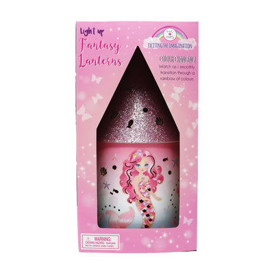 MERMAID SPARKLE LED COLOUR CHANGING LANTERN - Toyworld Frankston