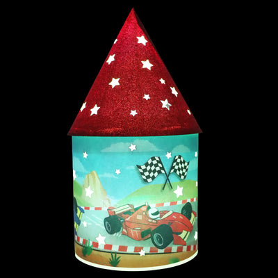 RACING CARS LED COLOUR CHANGING LANTERN - Toyworld Frankston