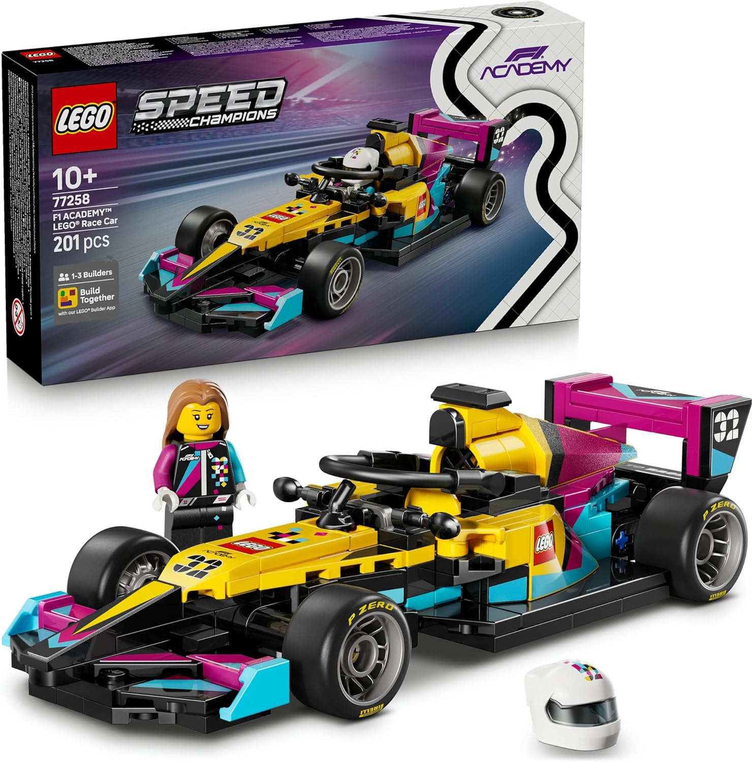 LEGO 77258 SPEED CHAMPIONS - F1 ACADEMY LEGO RACE CAR - Toyworld Frankston