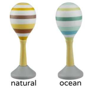 CALM AND BREEZY WOODEN MARACA - Toyworld Frankston
