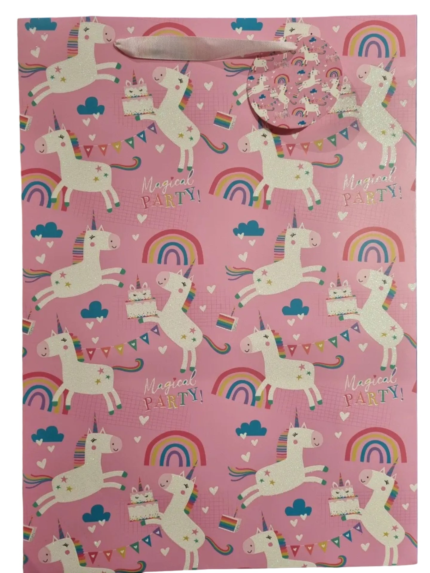 GIFT BAG SMALL - UNICORNS 38469 - MAGICAL PARTY