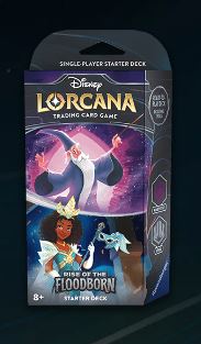 DISNEY LORCANA TCG RISE OF THE FLOODBORN STARTER DECK - MIGHT AND MAGIC - Toyworld Frankston