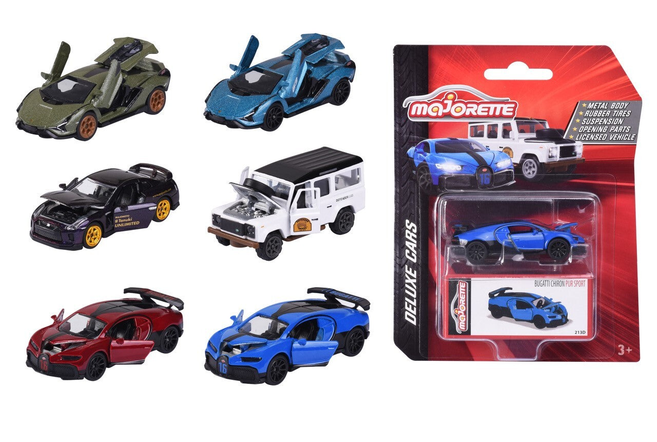 MAJORETTE DELUXE W BOX 6 ASST - Toyworld Frankston