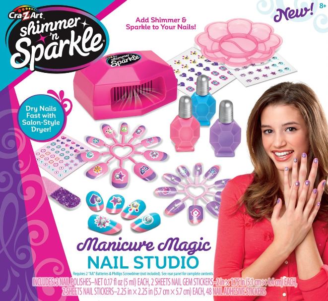 CRA-Z-ART SHIMMER N SPARKLE MAGIC MANICURE - Toyworld Frankston