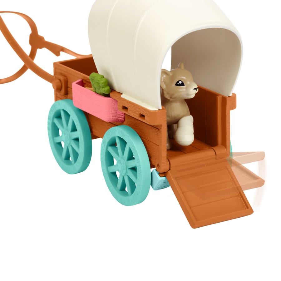 DREAMWORKS SPIRIT CHICA LINDA ADVENTURE PLAYSET MOUNTAIN LION WAGON HORSE PLAY