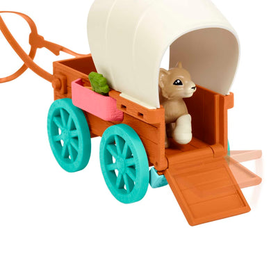 DREAMWORKS SPIRIT CHICA LINDA ADVENTURE PLAYSET MOUNTAIN LION WAGON HORSE PLAY