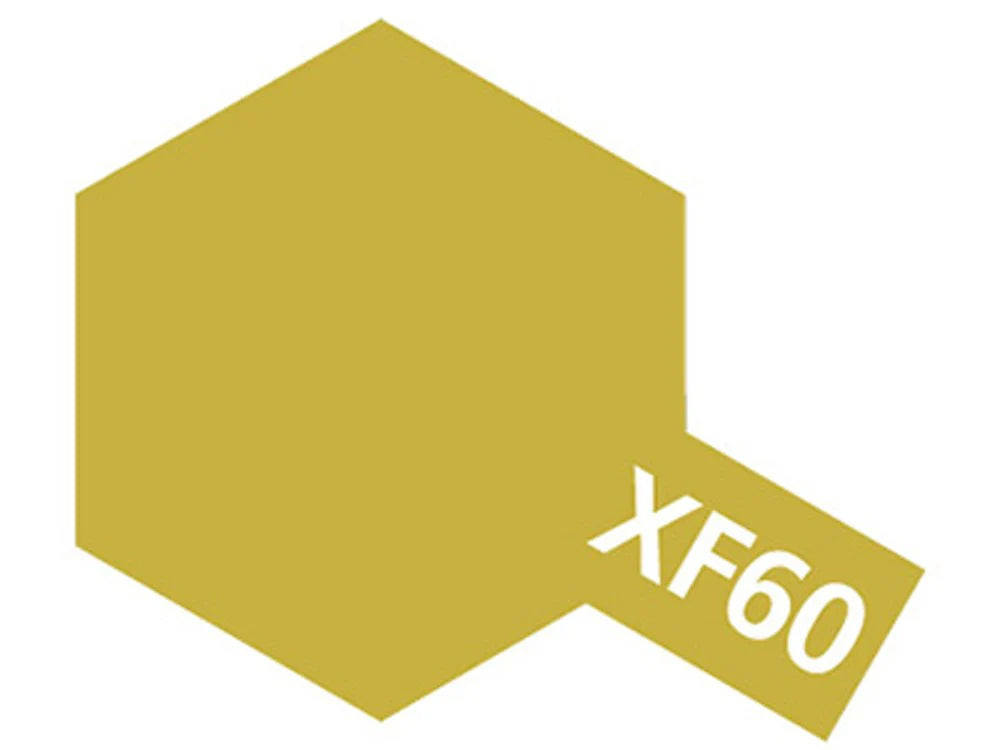 TAMIYA ACRYLIC PAINT MINI XF-60 DARK YELLOW