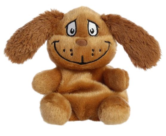 PALM PALS - MAX THE DOG 5" PLUSH - Toyworld Frankston