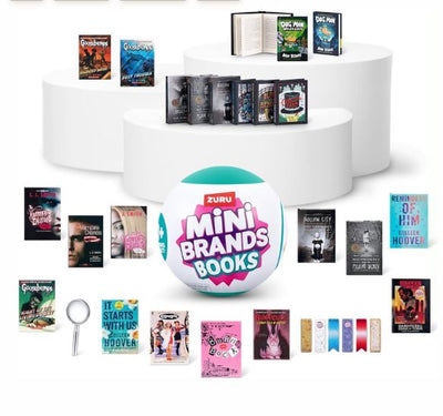 MINI BRANDS - BOOKS ASSORTED BLIND BALL - Toyworld Frankston