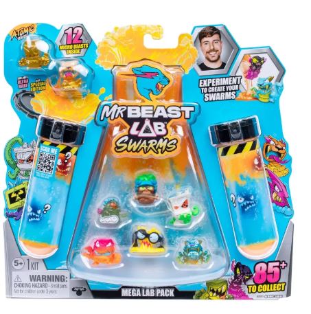 MR BEAST LAB SWARMS ATOMIC SERIES - MEGA LAB 12 PACK - Toyworld Frankston