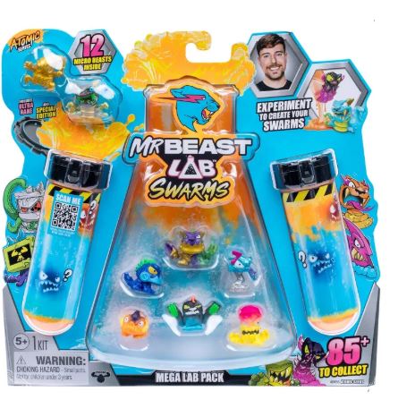 MR BEAST LAB SWARMS ATOMIC SERIES - MEGA LAB 12 PACK - Toyworld Frankston