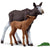 SCHLEICH - MOOSE & CALF WILDLIFE BOX - Toyworld Frankston