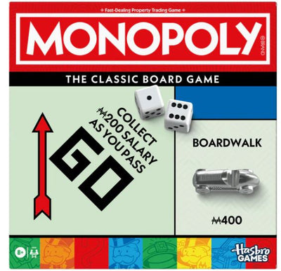 MONOPOLY - THE CLASSIC BOARD GAME- REFRESH