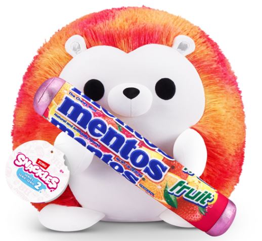 ZURU SNACKLES - MENTOS HEIDI HEDGEHOG 8INCH - Toyworld Frankston