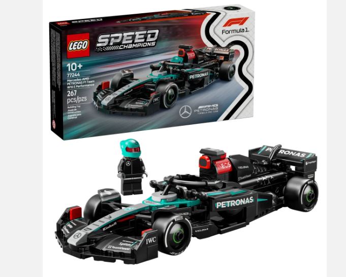LEGO SPEED CHAMPIONS 77244 MERCEDES-AMG F1® W15 RACE CAR - Toyworld Frankston