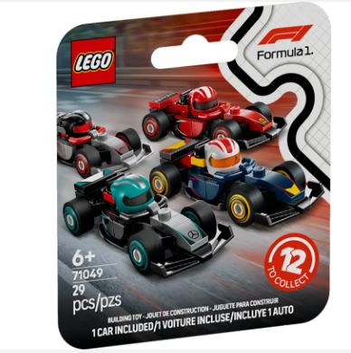 LEGO 71049 MINIFIGURES - F1 COLLECTIBLE RACE CARS