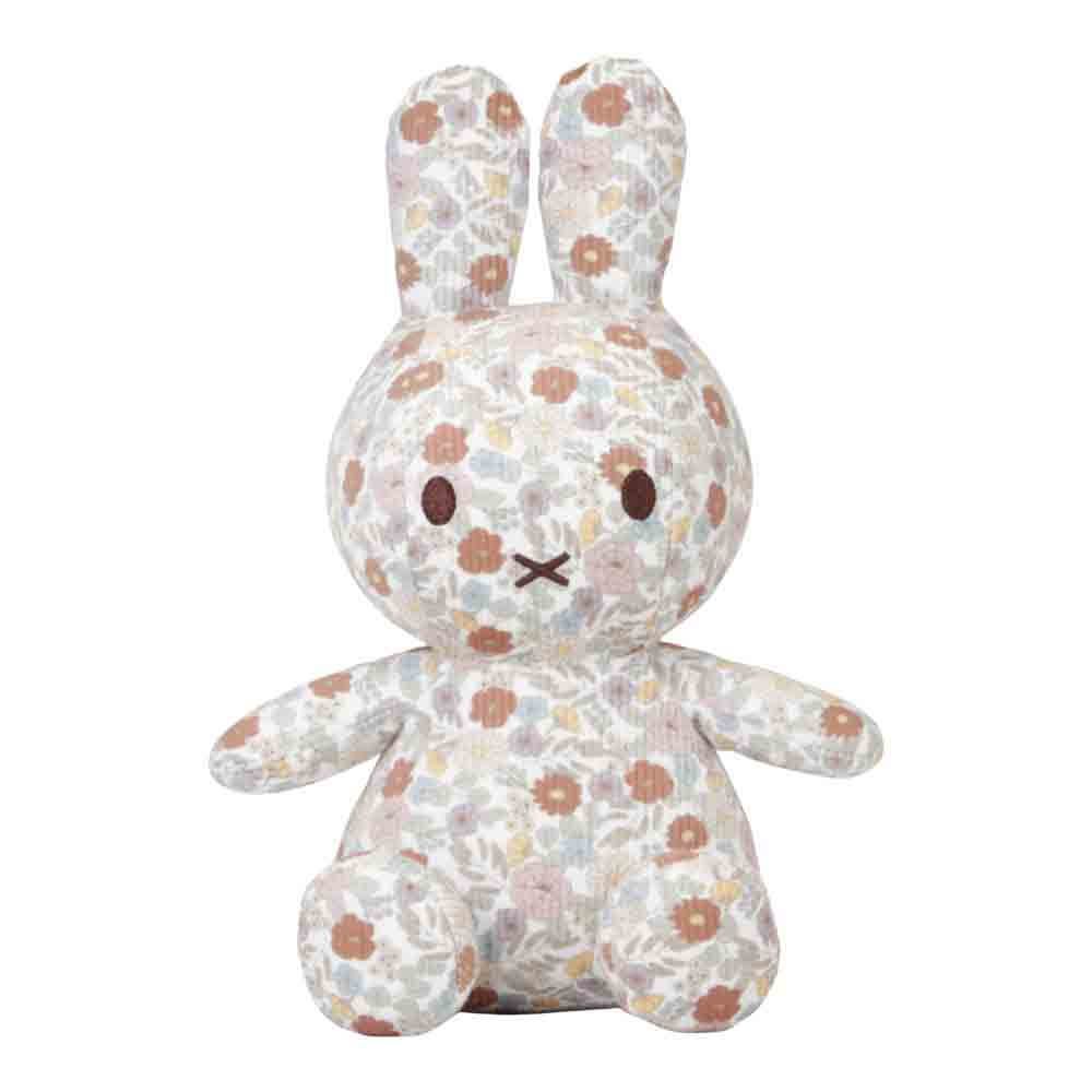 MIFFY VINTAGE FLOWERS ALL OVER PLUSH - Toyworld Frankston