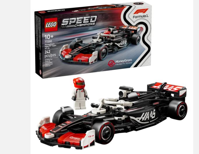 LEGO SPEED CHAMPIONS 77250 MONEYGRAM HAAS F1® TEAM VF-24 RACE CAR - Toyworld Frankston