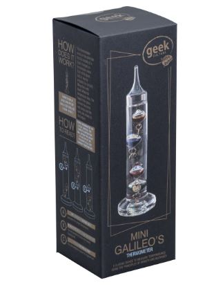 HEEBIE JEEBIES MINI GALILEO'S THERMOMETER - Toyworld Frankston