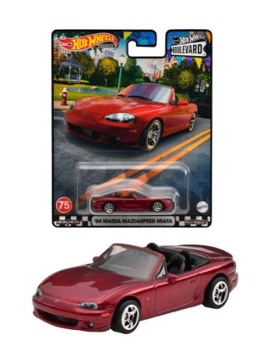 HOT WHEELS BOULEVARD 75 - '04 MAZDA MAZDASPEED MIATA - Toyworld Frankston