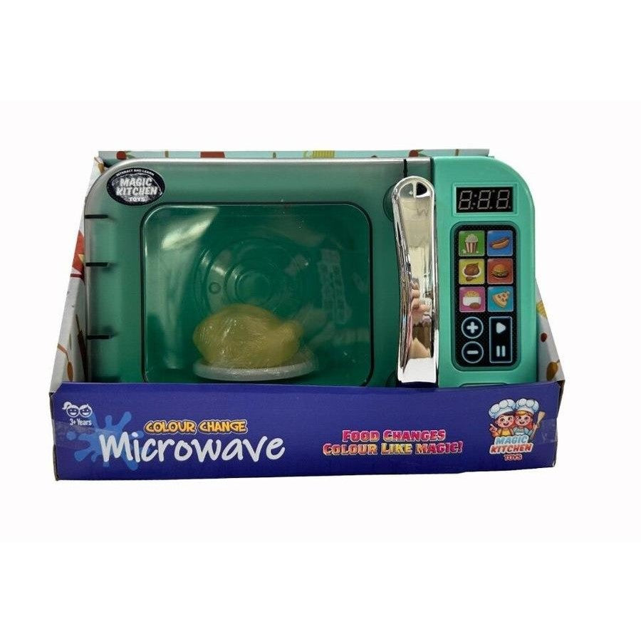 MAGIC KITCHEN TOYS - COLOUR CHANGE MICROWAVE - Toyworld Frankston