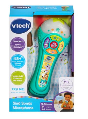 VTECH SING SONGS MICROPHONE - Toyworld Frankston