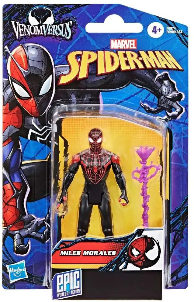VENOM VERSUS SPIDER-MAN 4 INCH FIGURES - MILES MORALES - Toyworld Frankston