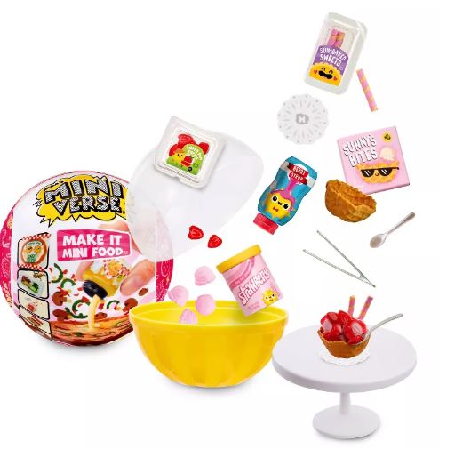 MINIVERSE - MAKE IT MINI FOODS - DINER SERIES 2 SURPRISE ASSORTMENT - Toyworld Frankston
