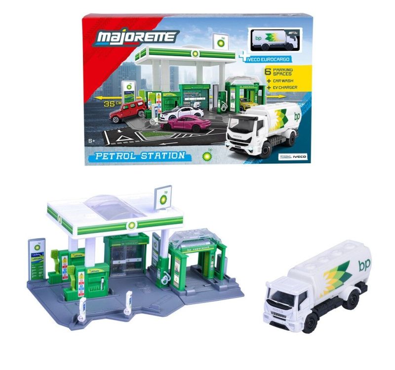 MAJORETTE BP PETROL STATION PLAYSET
