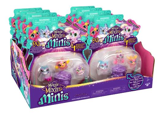 MAGIC MIXIES MINIS SHIMMERVERSE SERIES 4PK ASSORTED - Toyworld Frankston