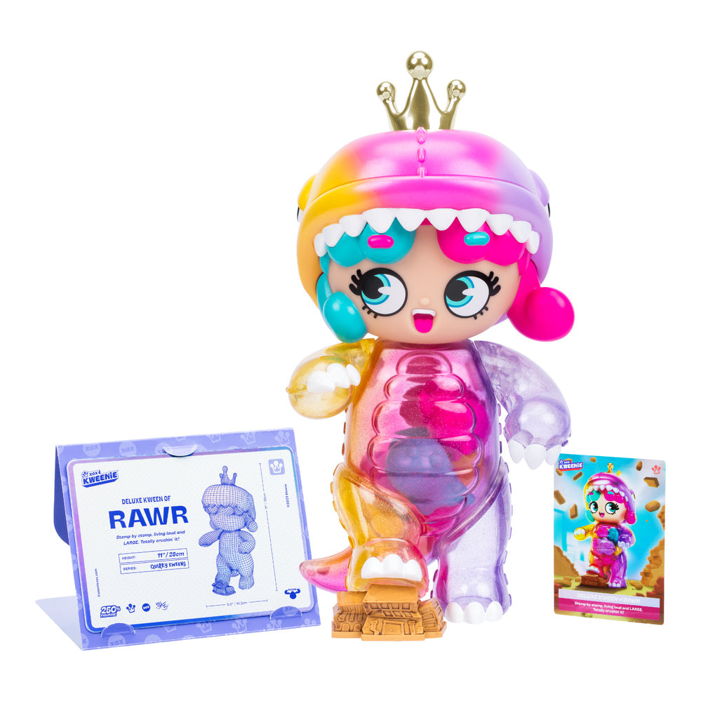 XOX KWEENIE DELUXE KWEEEN OF RAWR DOLL FIGURINE - Toyworld Frankston