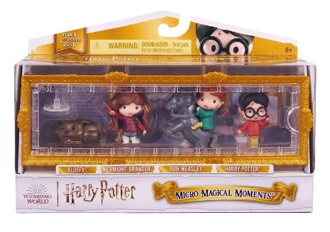 HARRY POTTER MICRO MAGICAL MOMENTS 4 PACK - Toyworld Frankston