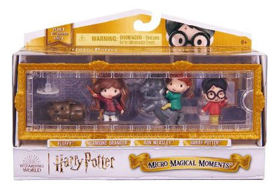 HARRY POTTER MICRO MAGICAL MOMENTS 4 PACK - Toyworld Frankston
