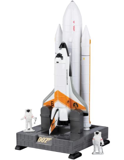 MOTORMAX DIECAST MODEL - JAMES BOND 'MOONRAKER' - SPACE SHUTTLE SET - Toyworld Frankston