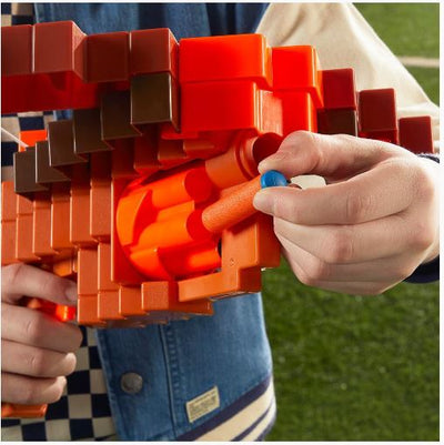 NERF MINECRAFT PILLAGERS DART FIRING CROSSBOW - Toyworld Frankston