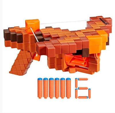 NERF MINECRAFT PILLAGERS DART FIRING CROSSBOW - Toyworld Frankston