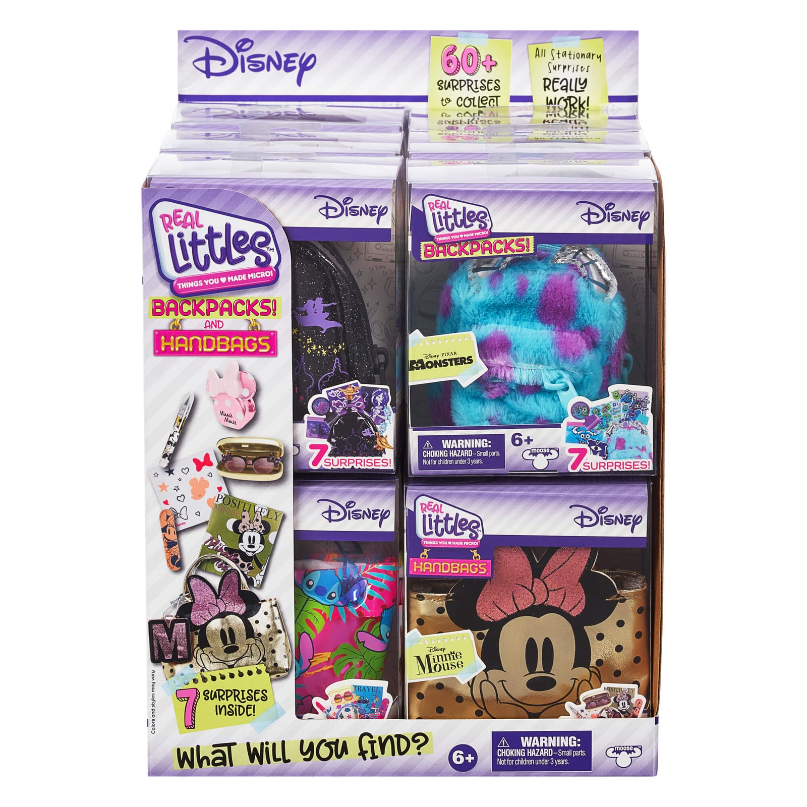 REAL LITTLES - DISNEY HANDBAG - Toyworld Frankston
