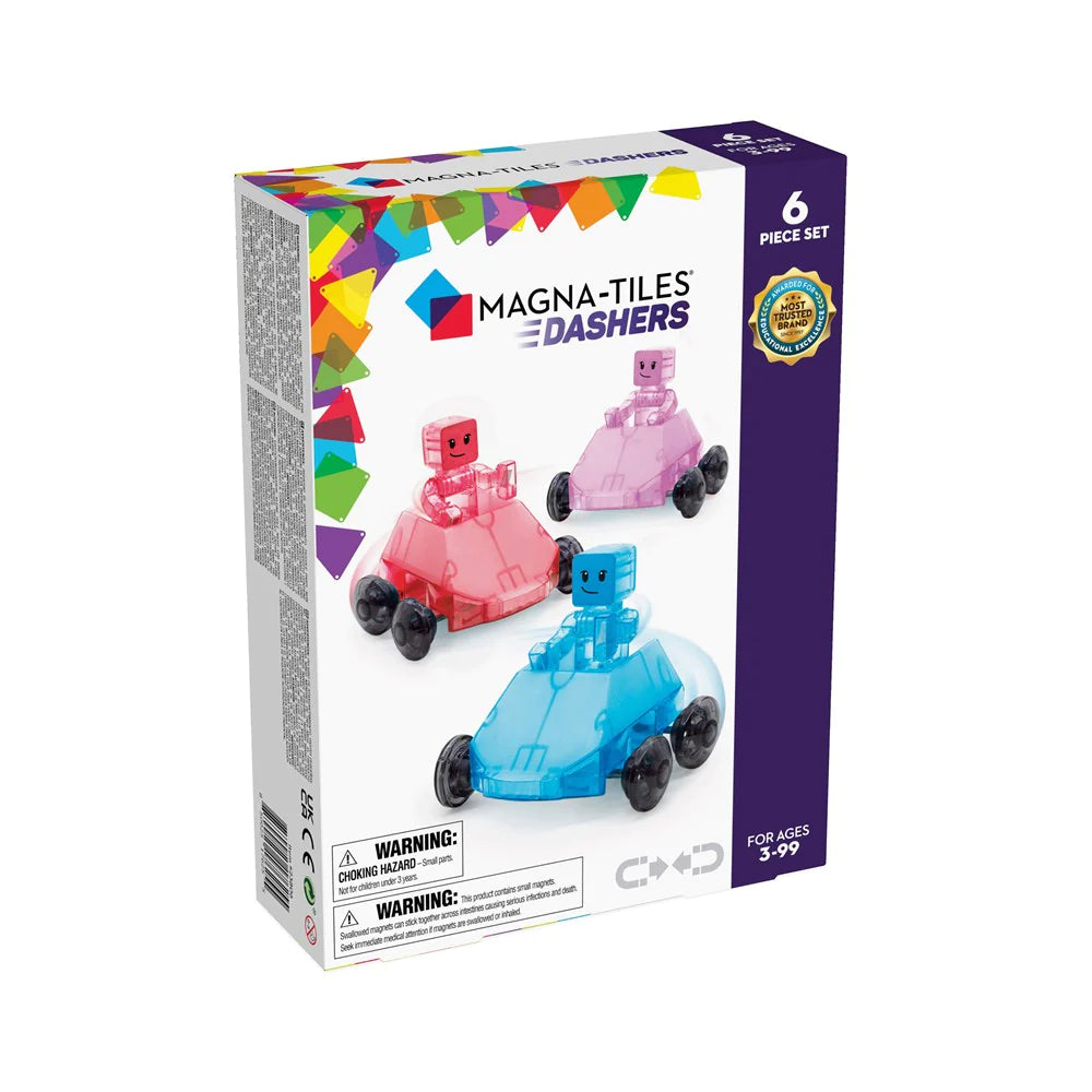 MAGNA-TILES DASHERS 6 PIECE SET - Toyworld Frankston