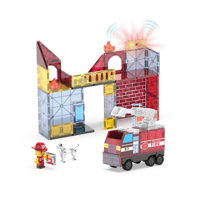 MAGNA-TILES FIRE STATION