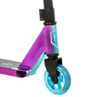 GRIT SCOOTERS EXTREMIST VAPOUR GREEN BLUE PURPLE/ BLACK / BLACK