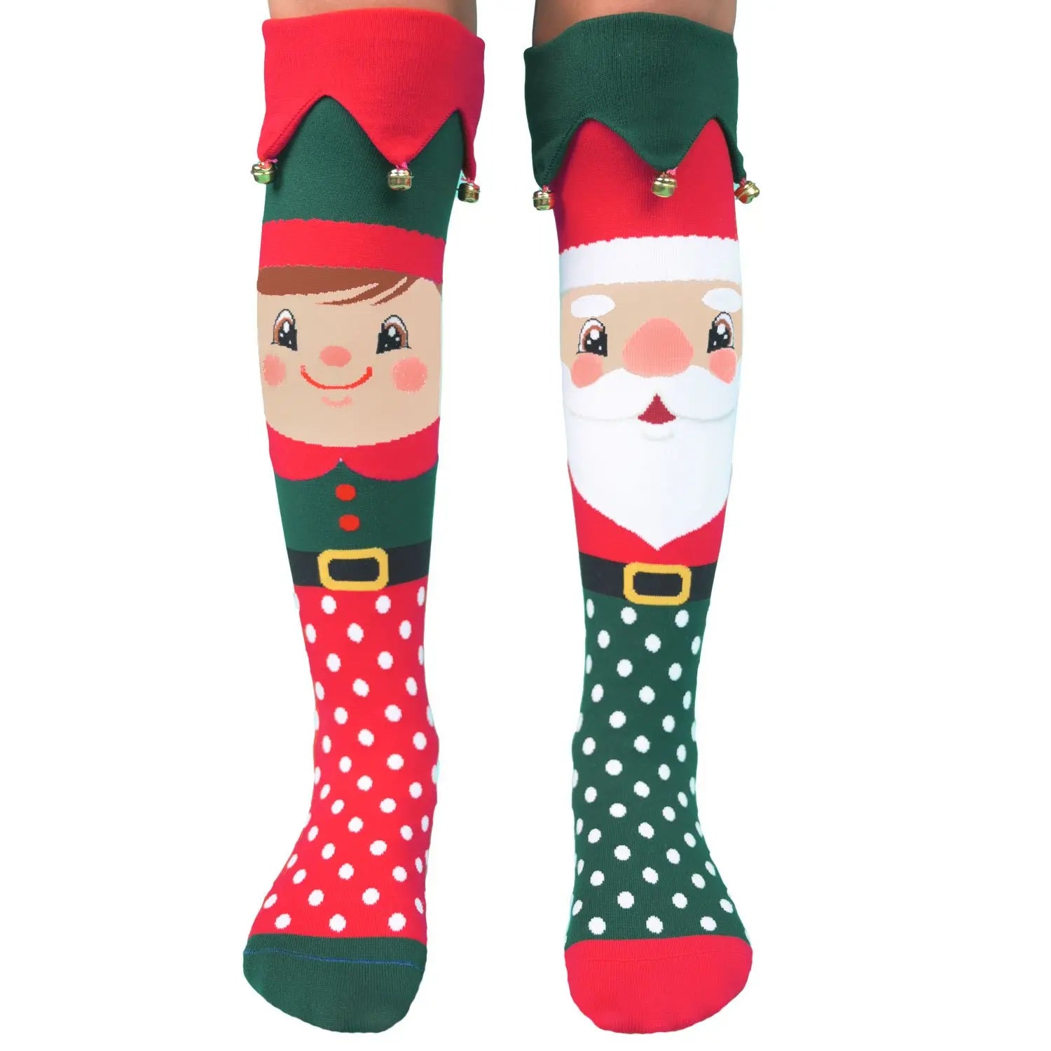 MADMIA JINGLE BELLS SOCKS WITH BELLS TODDLER - Toyworld Frankston