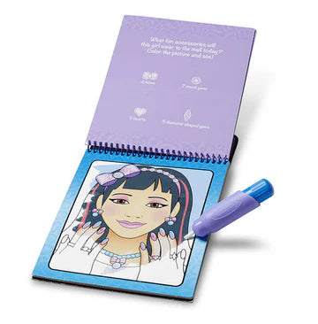 MELISSA AND DOUG WATER WOW - MAKE UP & MANICURES WATER REVEAL PAD