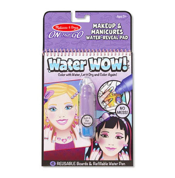 MELISSA AND DOUG WATER WOW - MAKE UP & MANICURES WATER REVEAL PAD