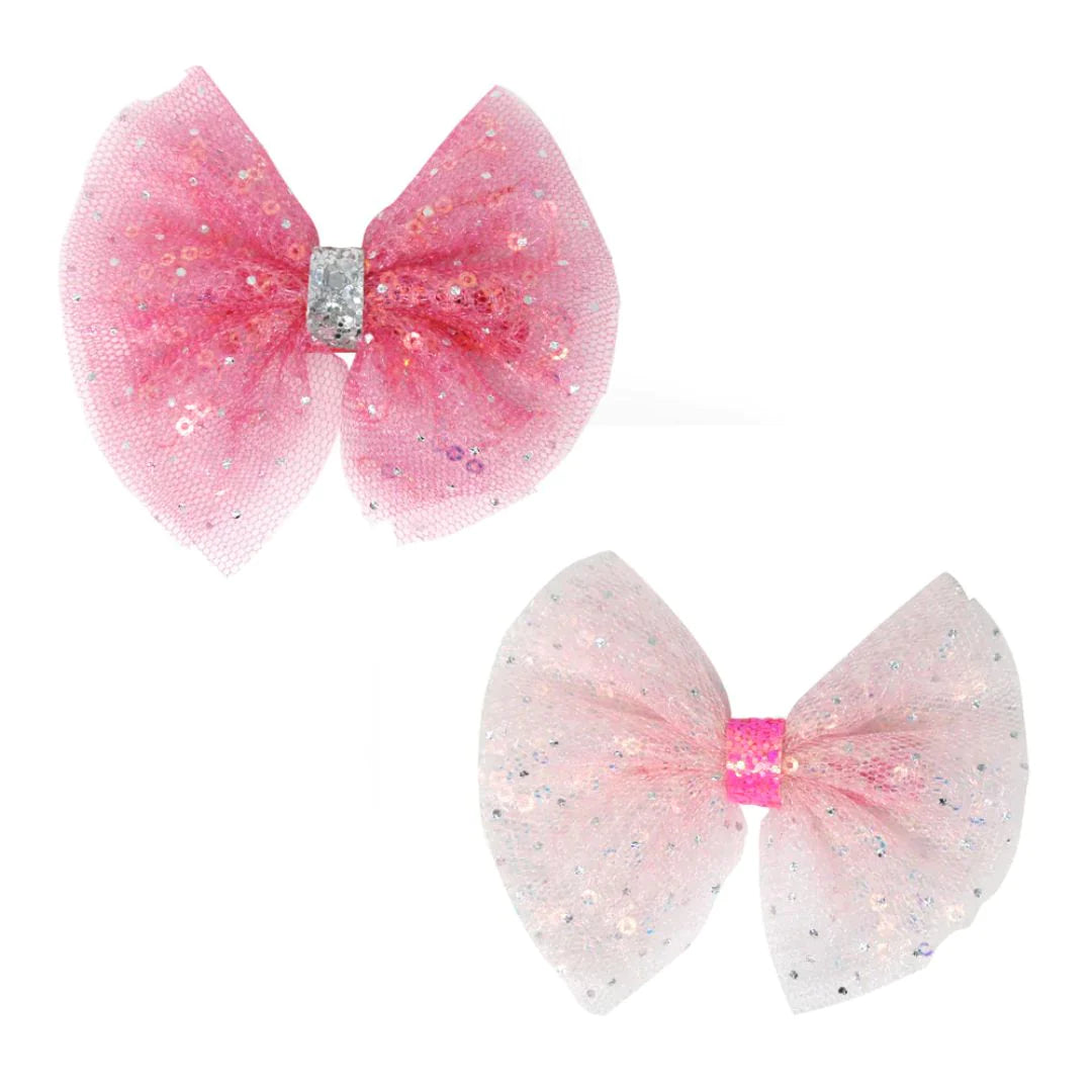MOONLIGHT BALLET BOW HAIR CLIP - Toyworld Frankston