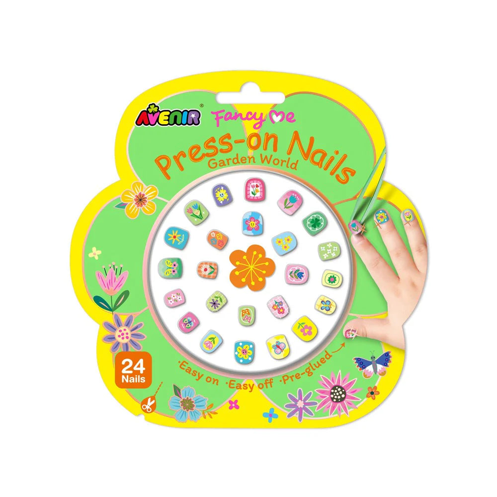 AVENIR - FANCY ME PRESS ON NAILS - GARDEN WORLD