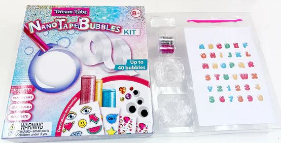 DREAM LABZ NANO TAPE BUBBLE DIY PLAYSET - Toyworld Frankston