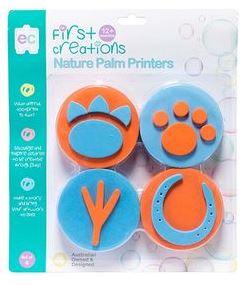 FRIST CREATIONS NATURE PALM PRINTERS SET OF 4