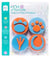 FRIST CREATIONS NATURE PALM PRINTERS SET OF 4